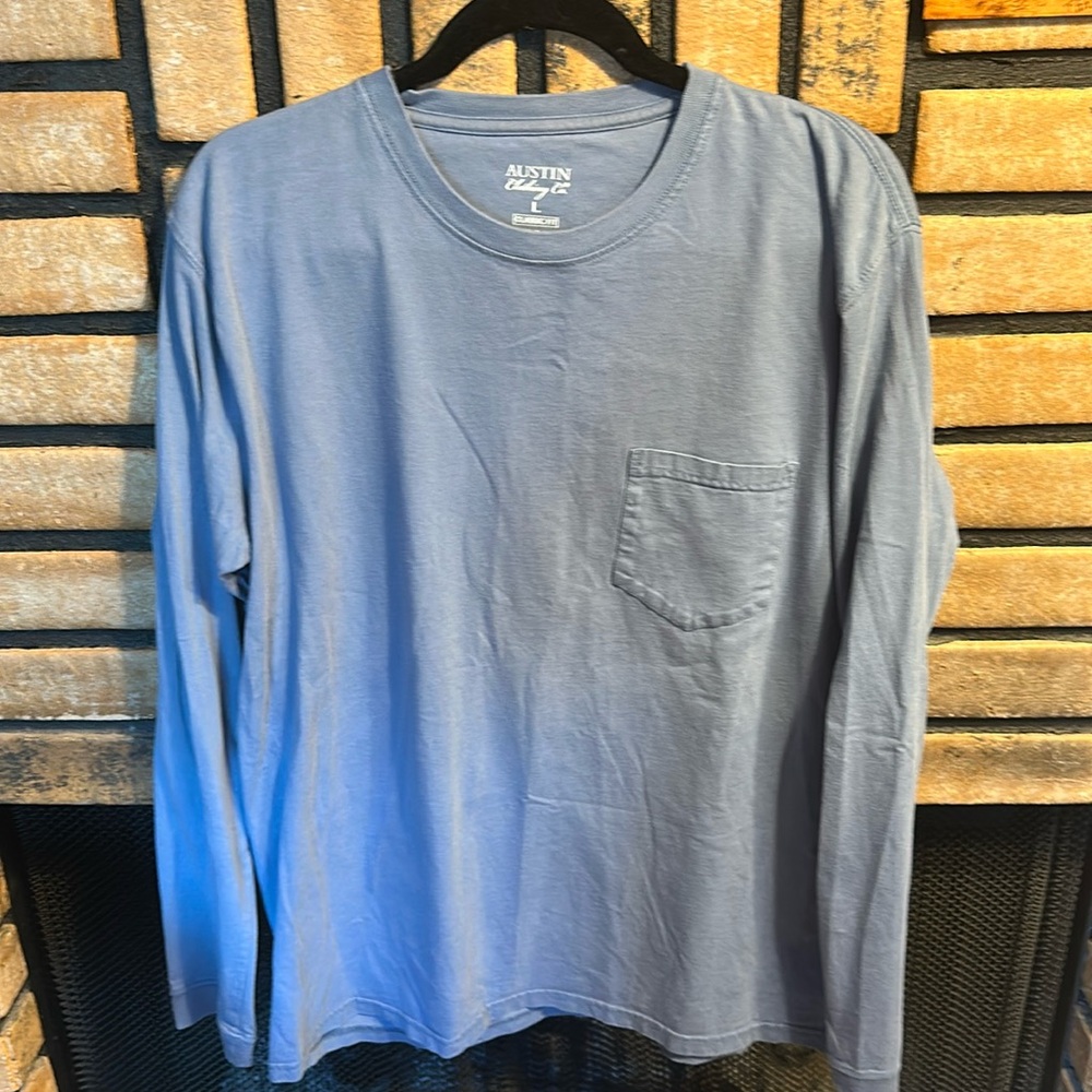 Austin Clothing Co., Men’s Long Sleeved T—Shirt.